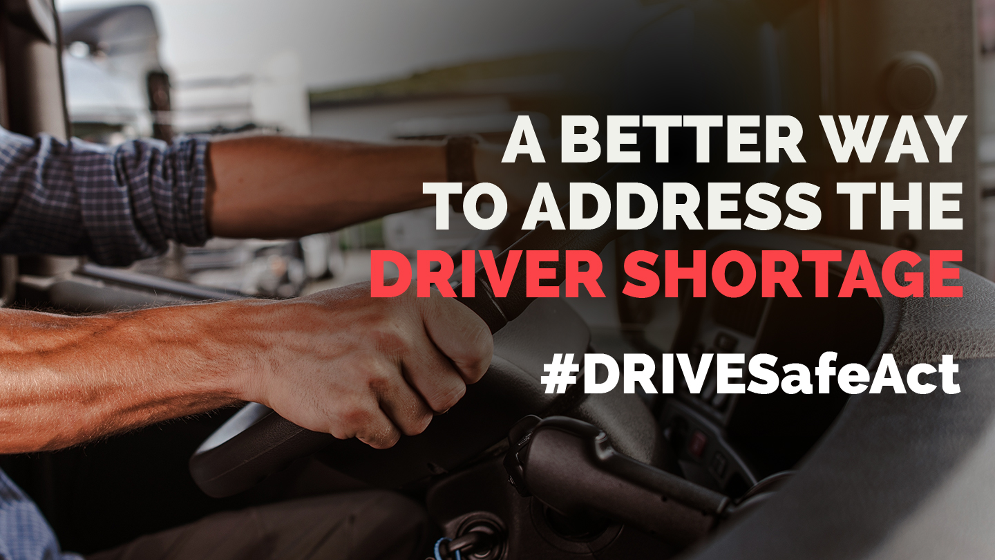 DRIVESafe Act Addresses Driver Shortage, Creates New Jobs and Bolsters
